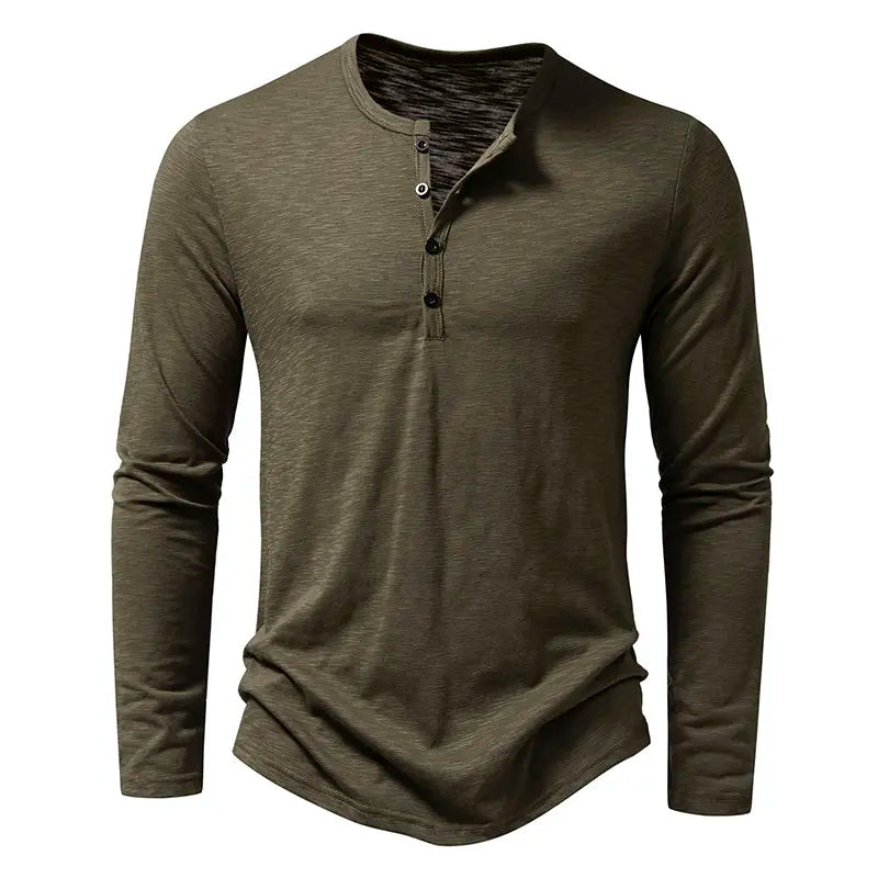 Winston Henley Long Sleeve Shirt