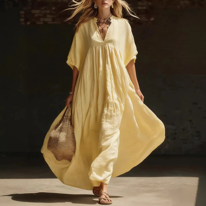 Rosalina Flowy Relaxed Maxi Dress