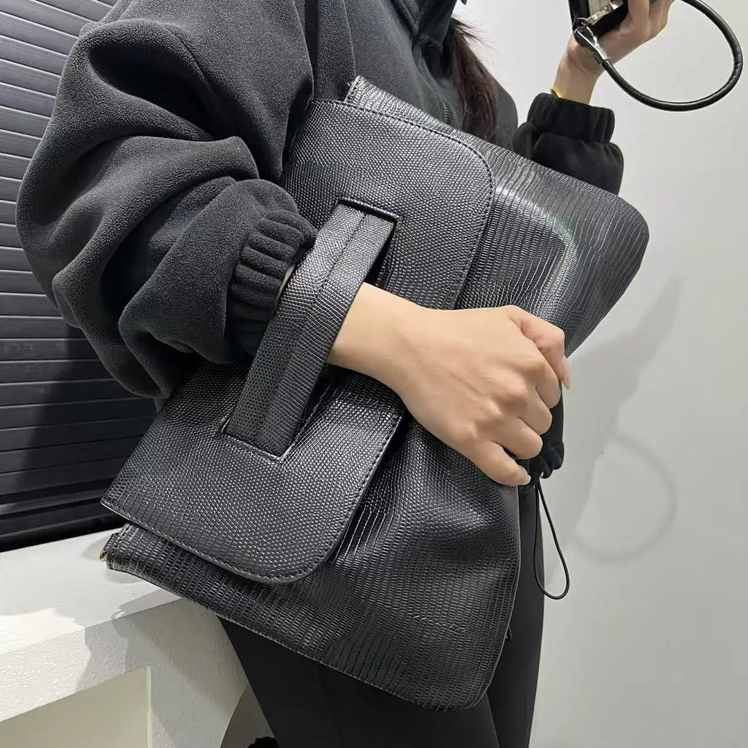 Colette Textured Shoulder Tote Bag