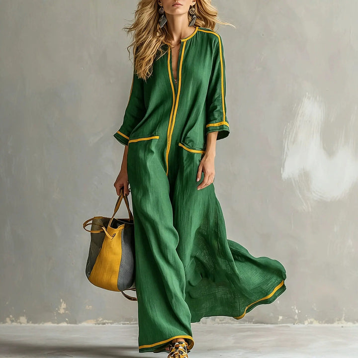 Aveline Casual Flowy Maxi Dress