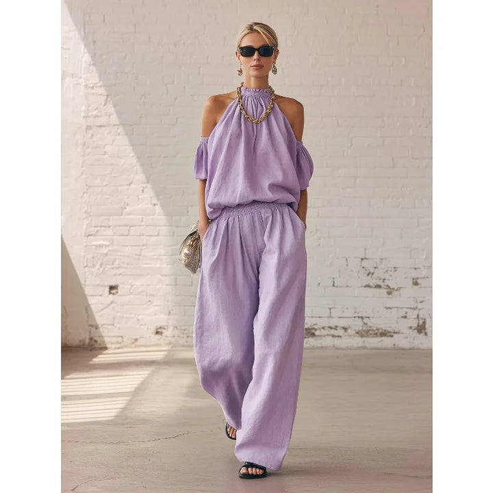 Fely Sleeveless Two Piece Set