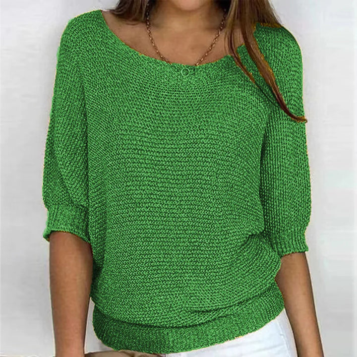 Yolanda Ribbed Cuff Knit Top