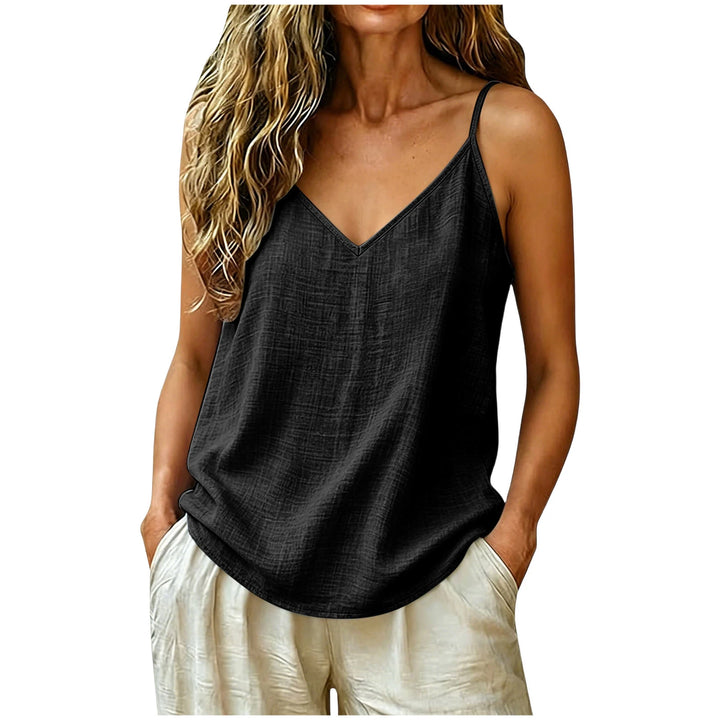 Aleigha Cotton Linen Camisole