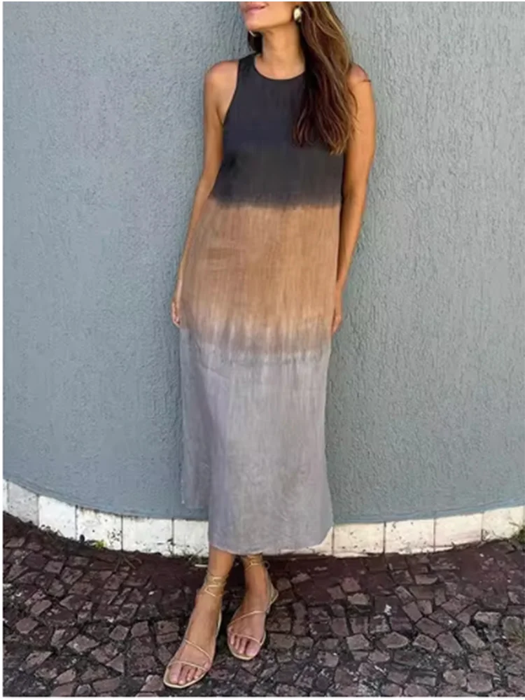 Delilah Gradient Relaxed Midi Dress