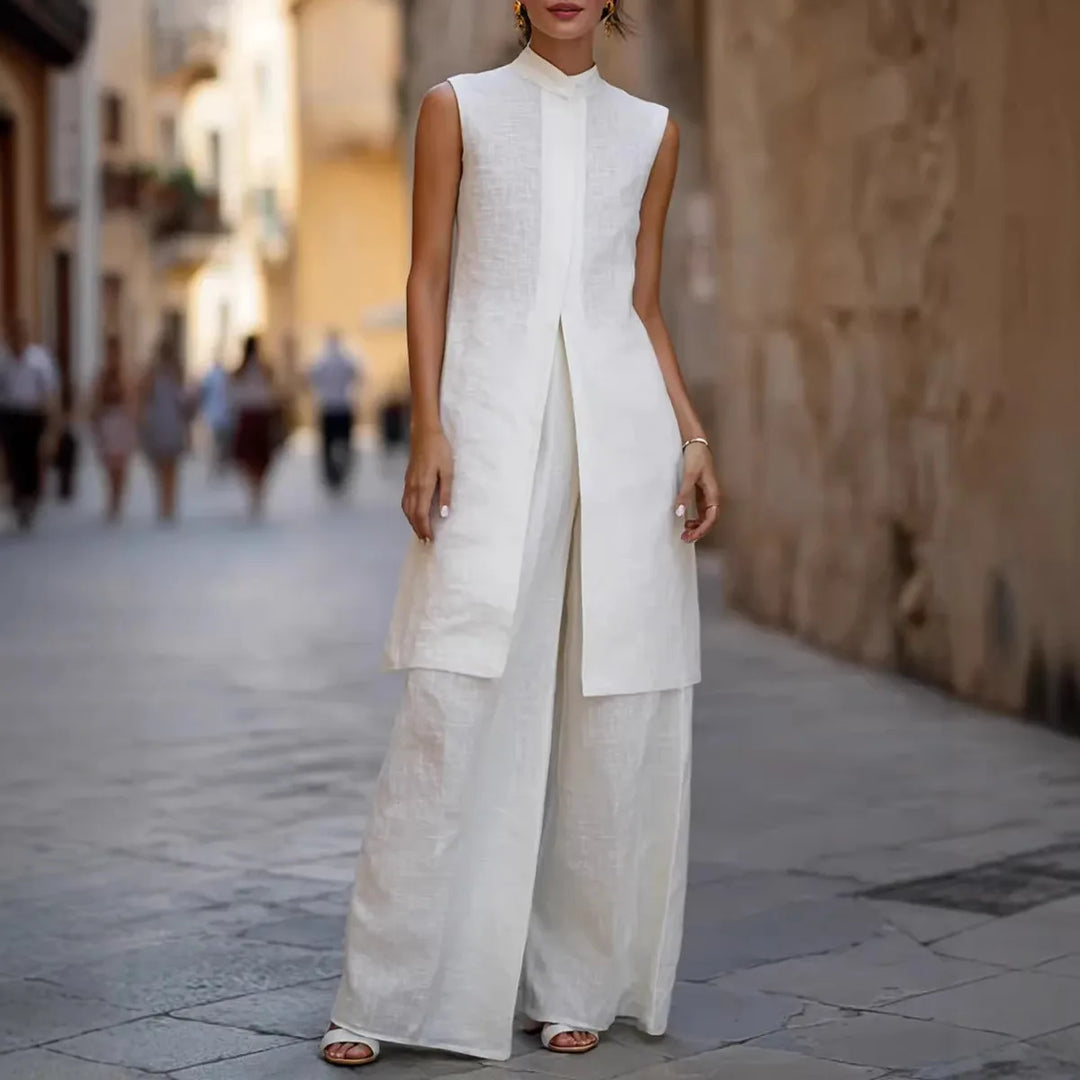 Aveline Sophisticated Wide Leg Set