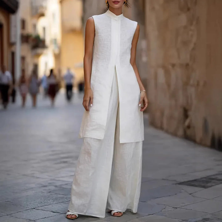Aveline Sophisticated Wide Leg Set