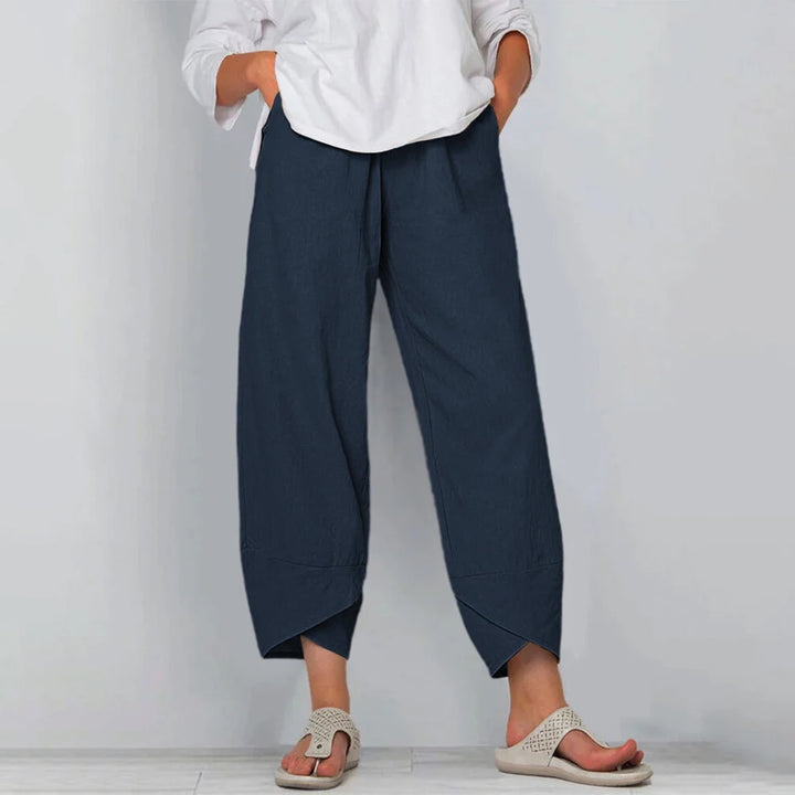 Georgina Barrel Leg Cropped Pants