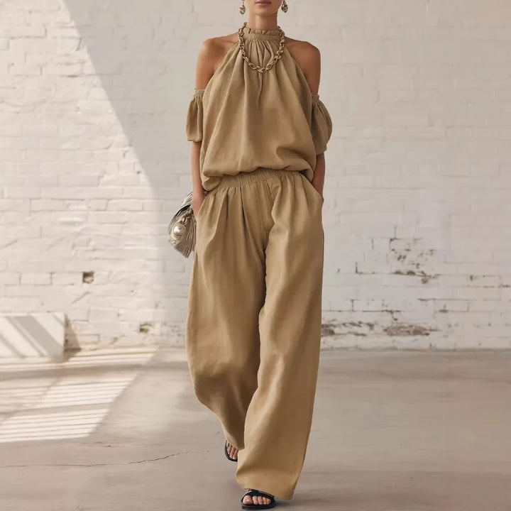 Fely Sleeveless Two Piece Set