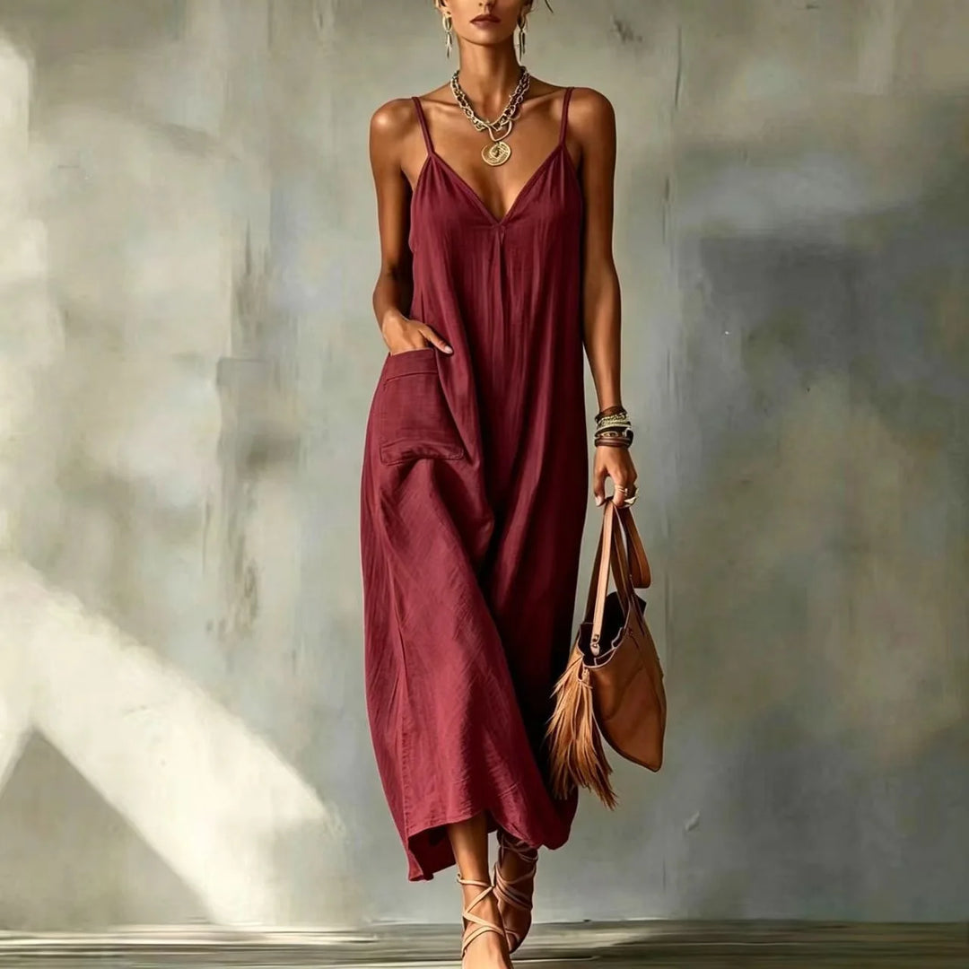 Marlowe Spaghetti Strap Maxi Dress