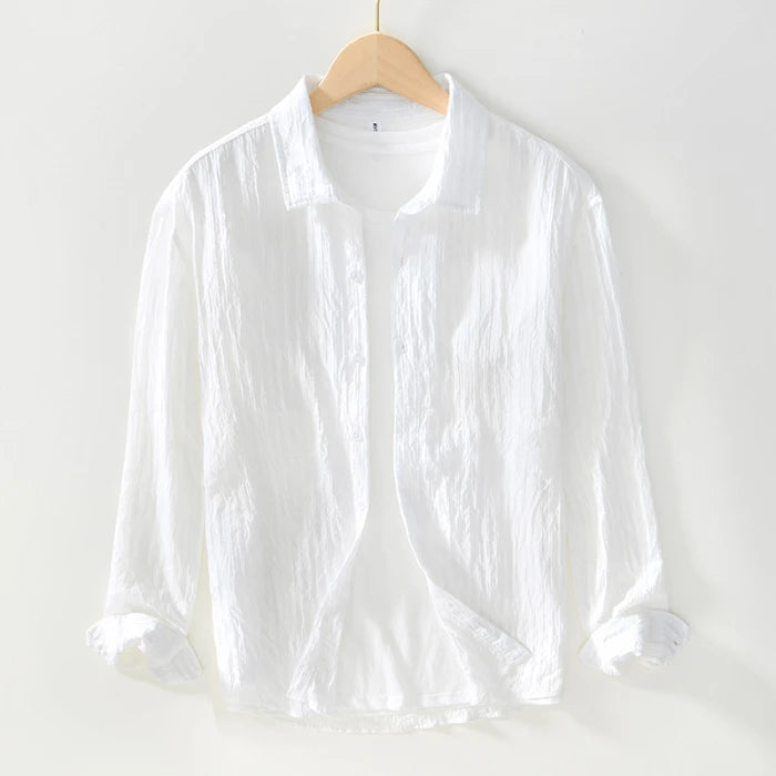 Brody Textured Linen Shirt