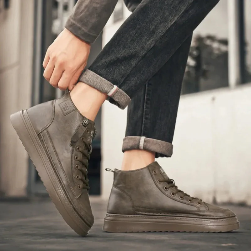 Gladiator Leather Sneakers