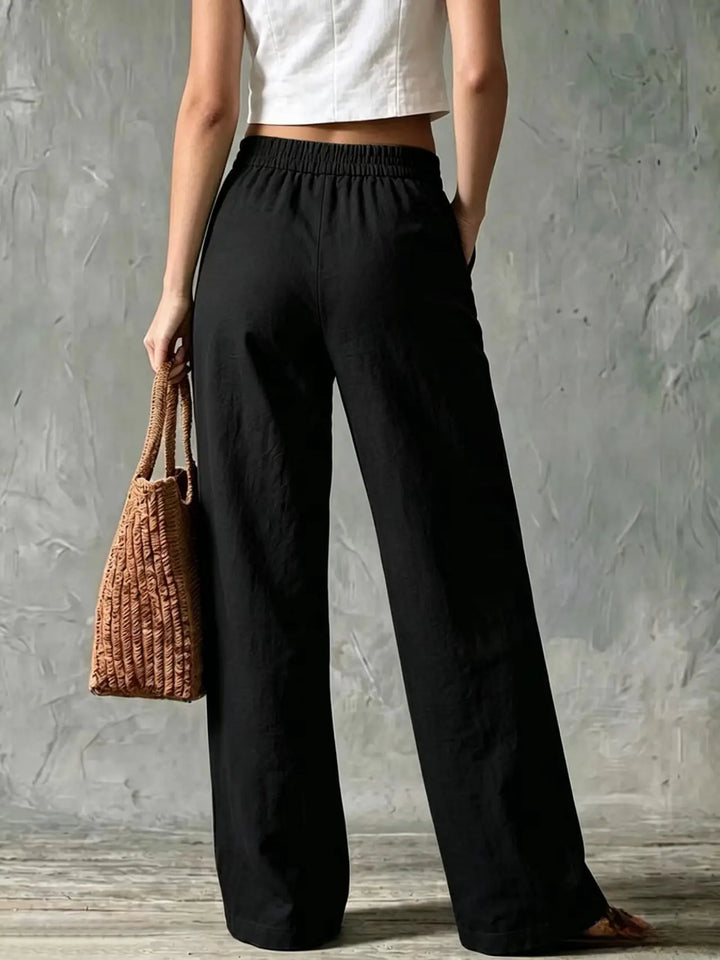Maren High Waist Palazzo Trousers