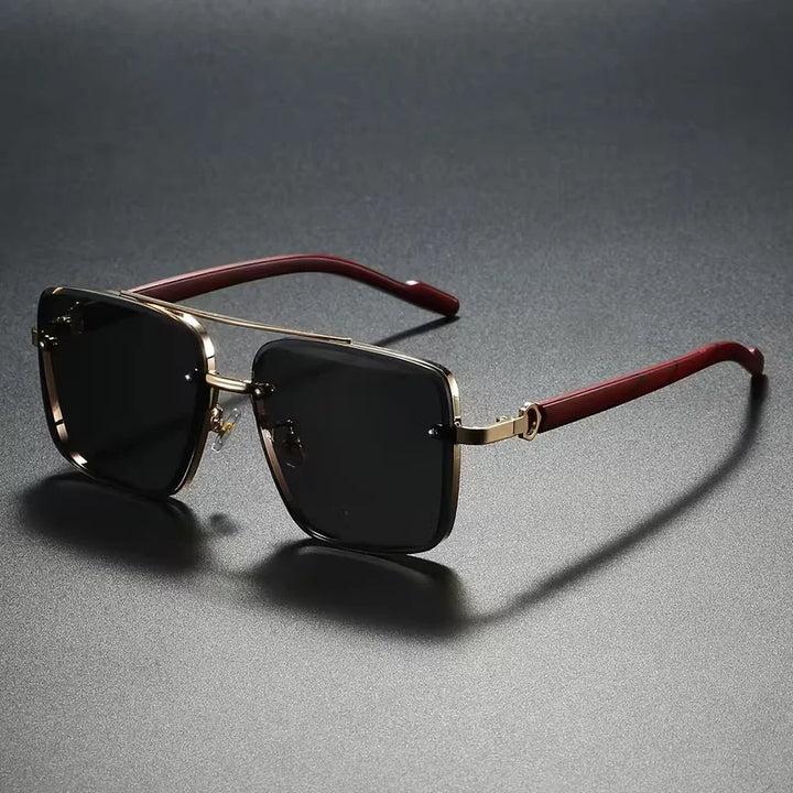 Grayson Vintage Pilot Square Sunglasses