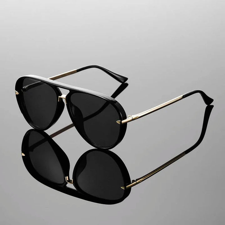 Vance Retro Aviator Sunglasses