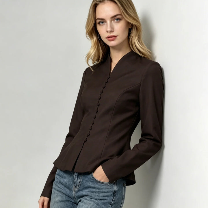 Elodie Classic Peplum Blazer
