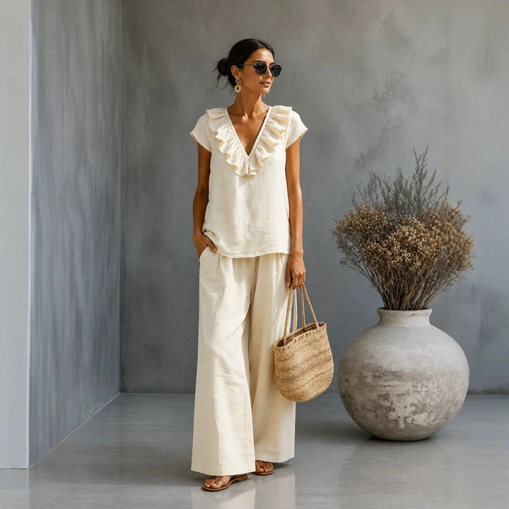 Erich Casual Summer Trouser Set