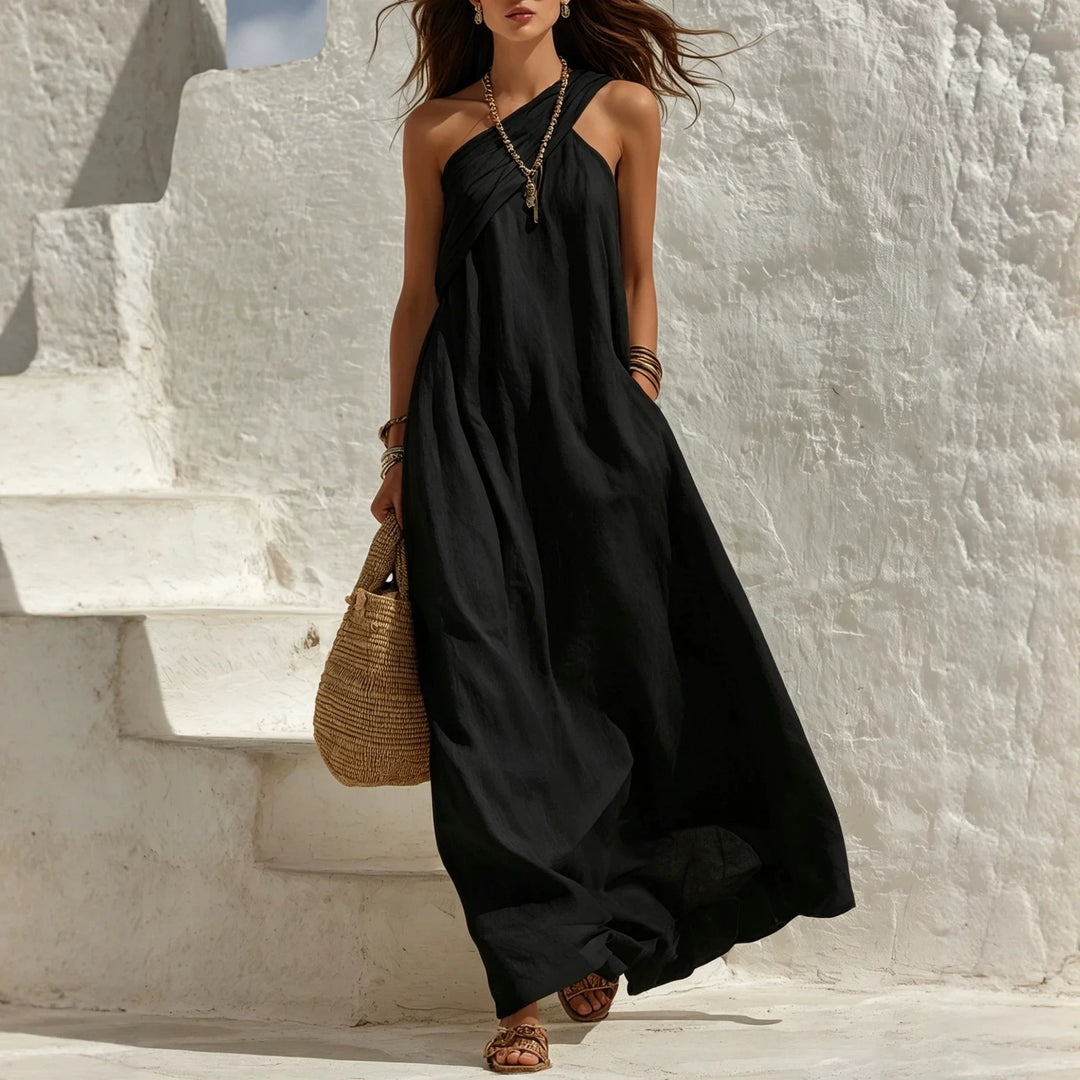 Calista One Shoulder Maxi Dress