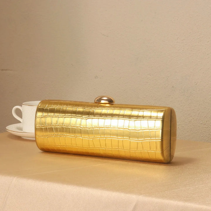 Camille Glossy Evening Party Clutch
