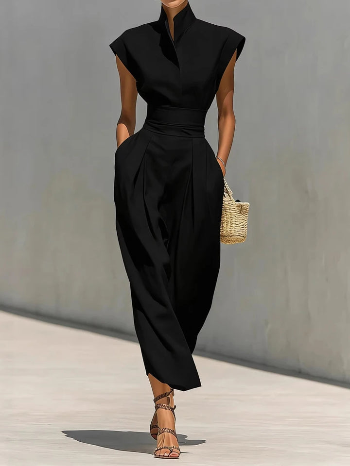 Kaylee Structured Midi Dress
