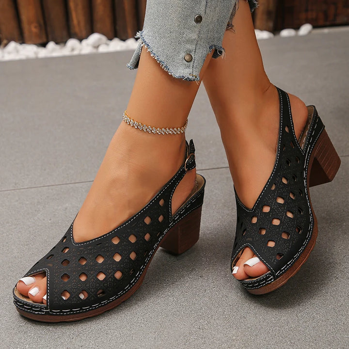 Maisie Orthopedic Peep Toe Sandals