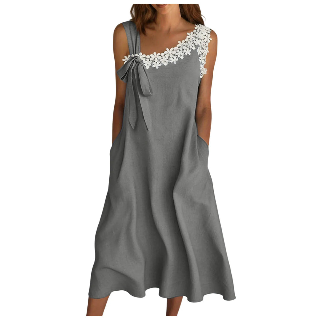 Maris Casual Pocket Midi Dress