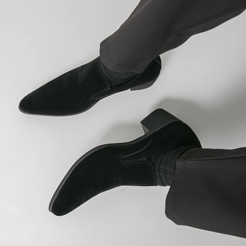 Wesley Suede Dress Loafers