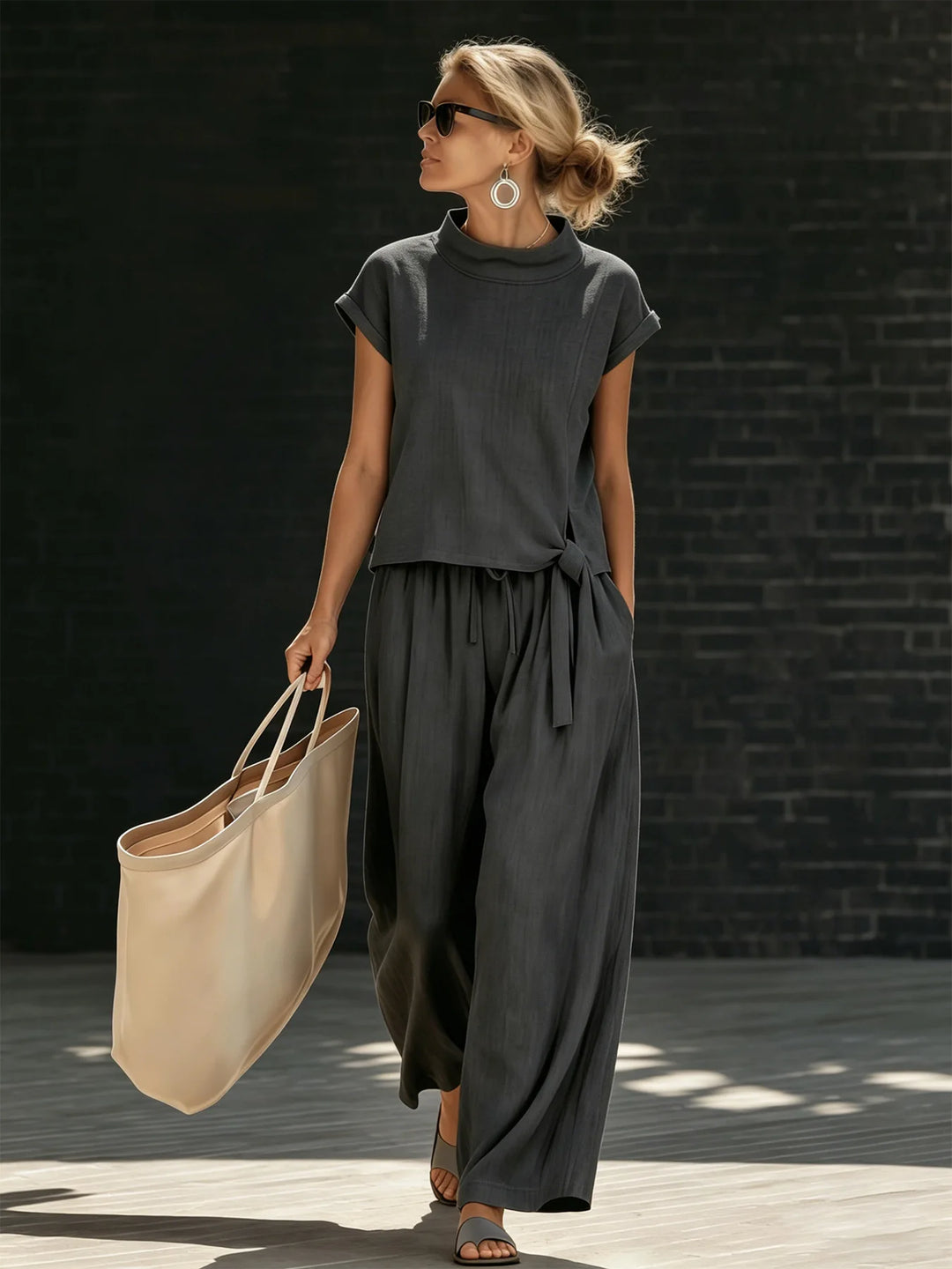 Bailey Tie Knot Two-Piece Set