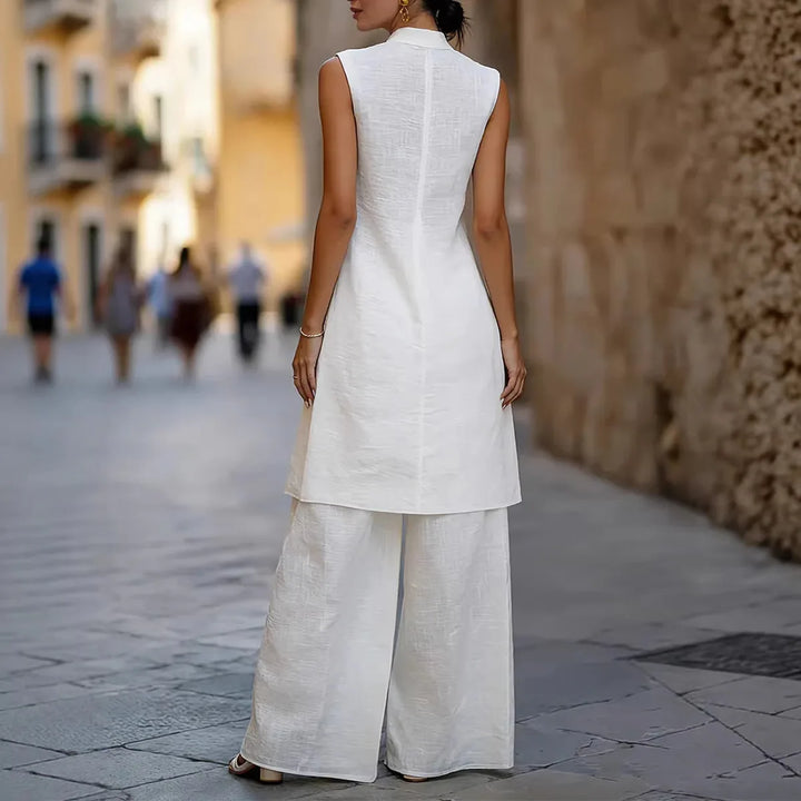 Aveline Sophisticated Wide Leg Set