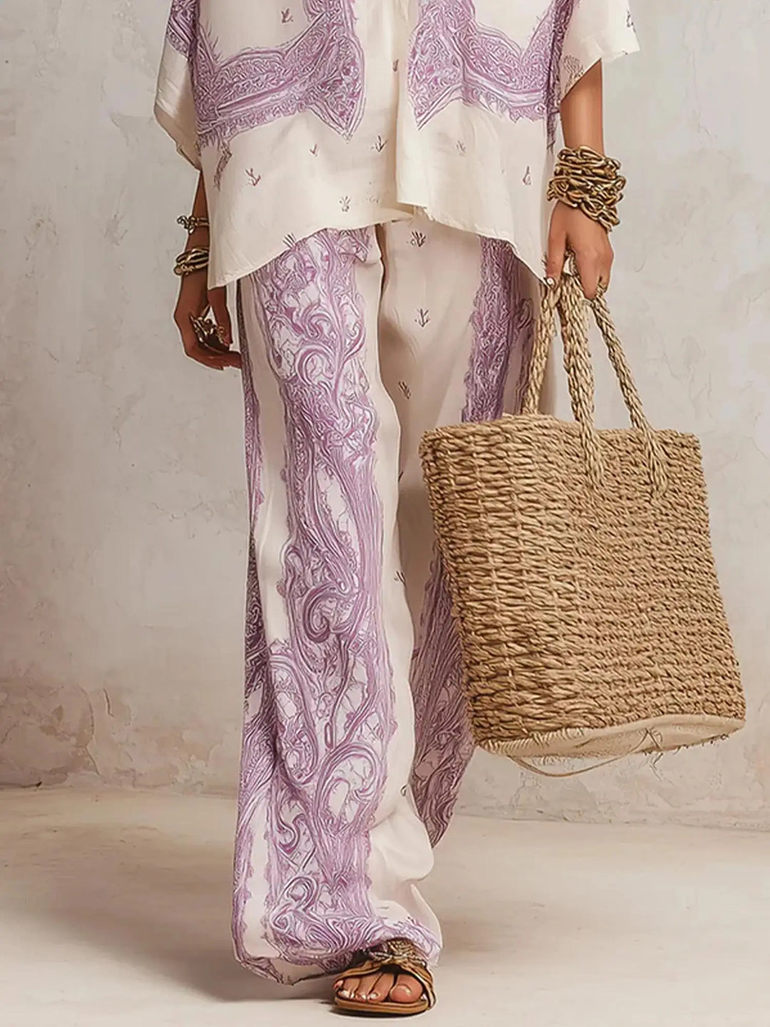 Juniper Elegant Wide Leg Matching Set