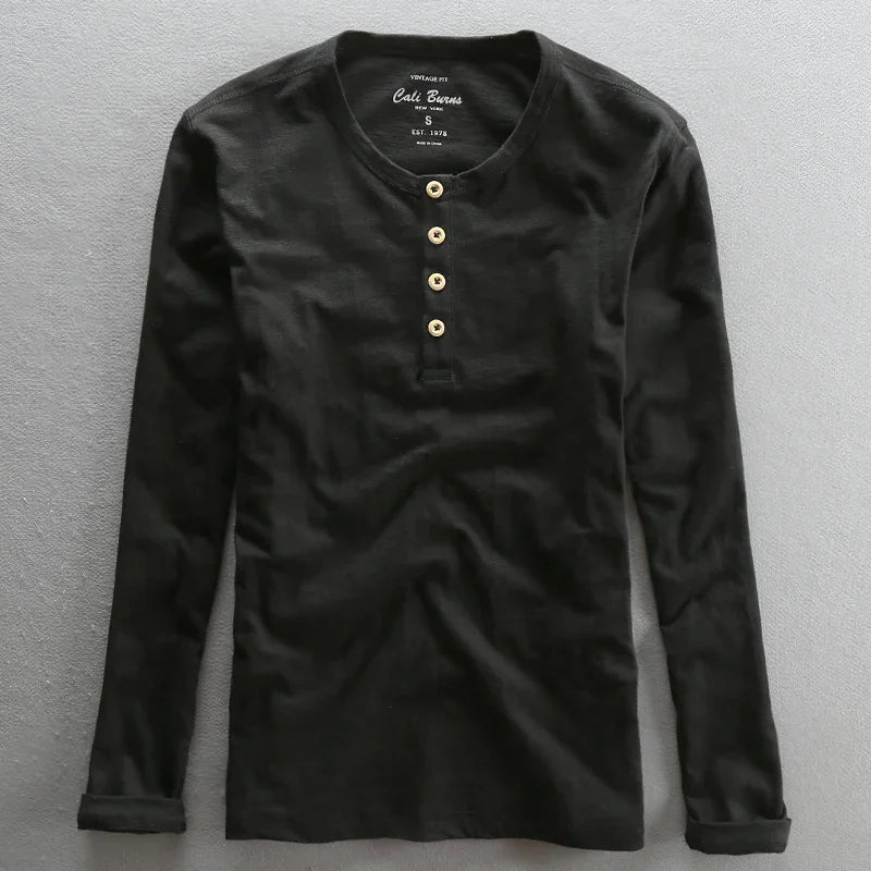 Mason Breathable Henley Shirt
