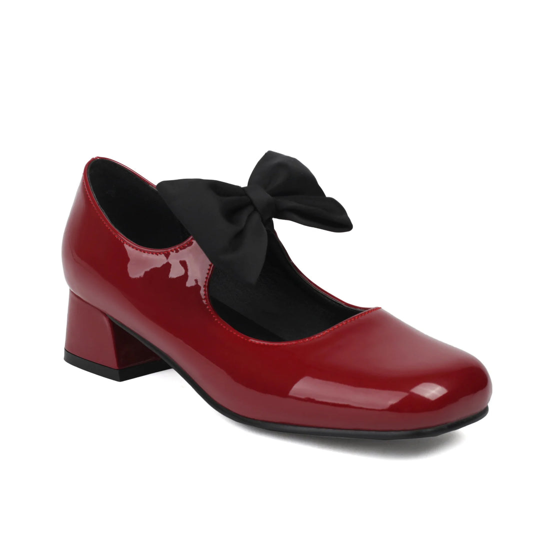Maribel Bow Mary Jane Pumps