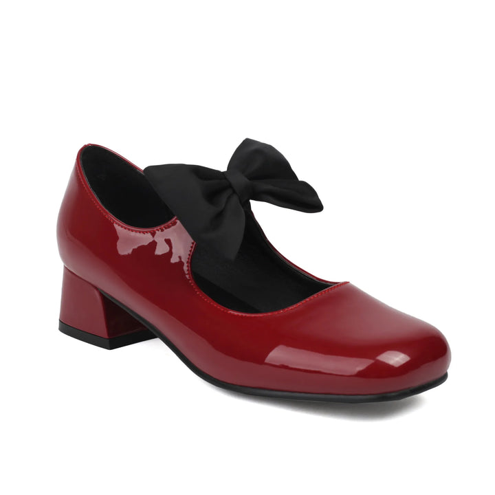 Maribel Bow Mary Jane Pumps