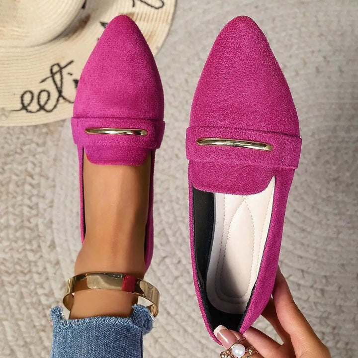 Amber Orthopedic Pointed Loafers