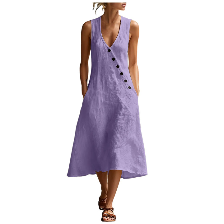 Liora Casual Boho Maxi Dress