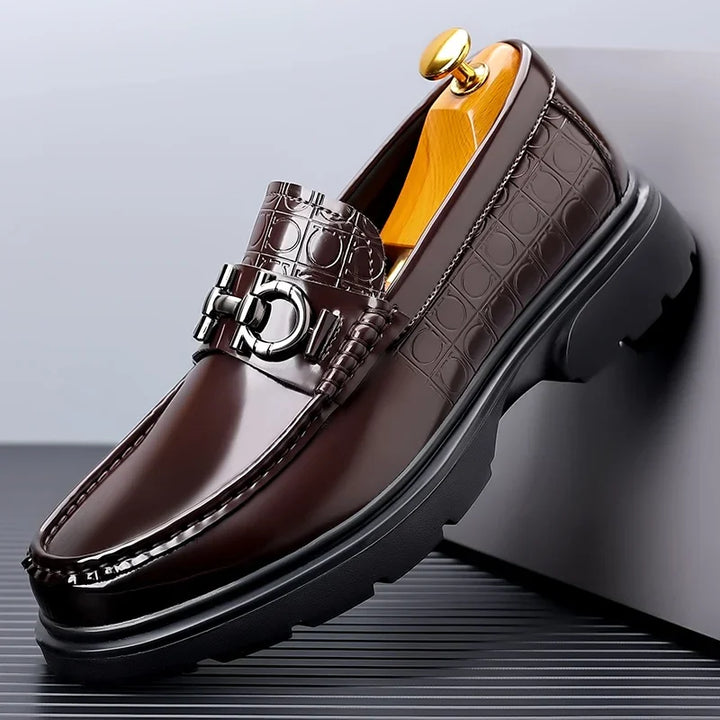 Valentino Leather Loafers