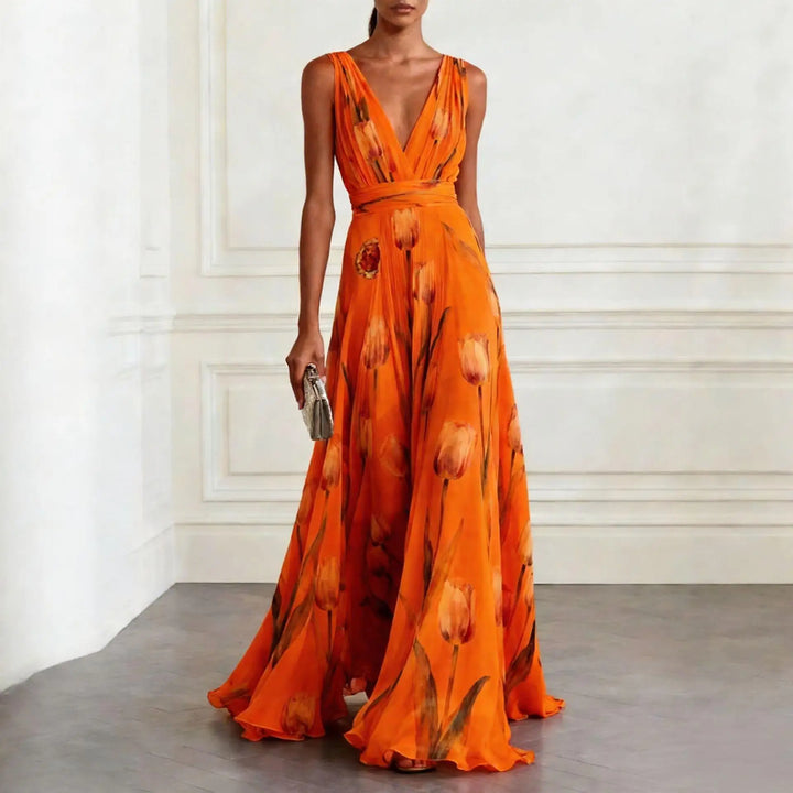 Victoria Tulip Wedding Guest Dress