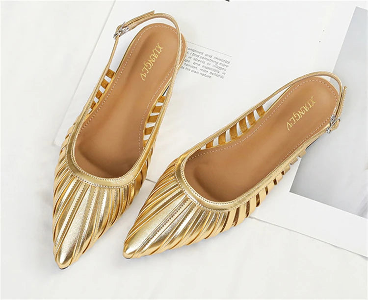 Annalise Orthopedic Pointed Flats