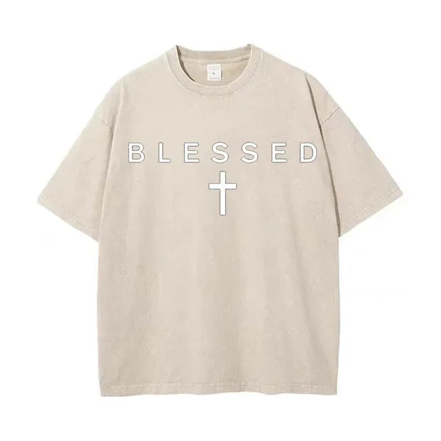 Colton Blessed Faith Graphic Cotton T Shirt