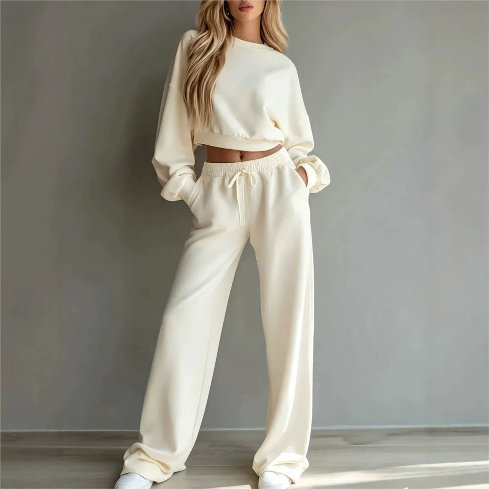 Ainsley Cropped Lounge Set