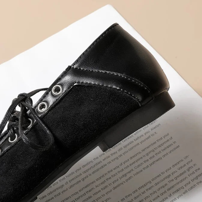Vesper Classic Lace Up Flats