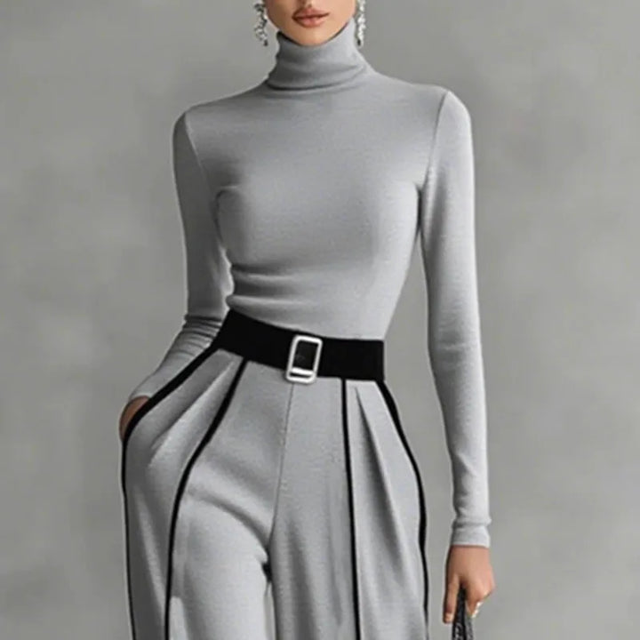 Annalise Buckled Waist Two Piece Set