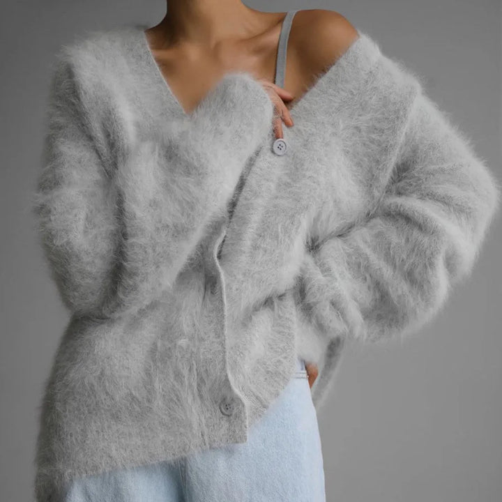 Fenella Soft Mink Cardigan