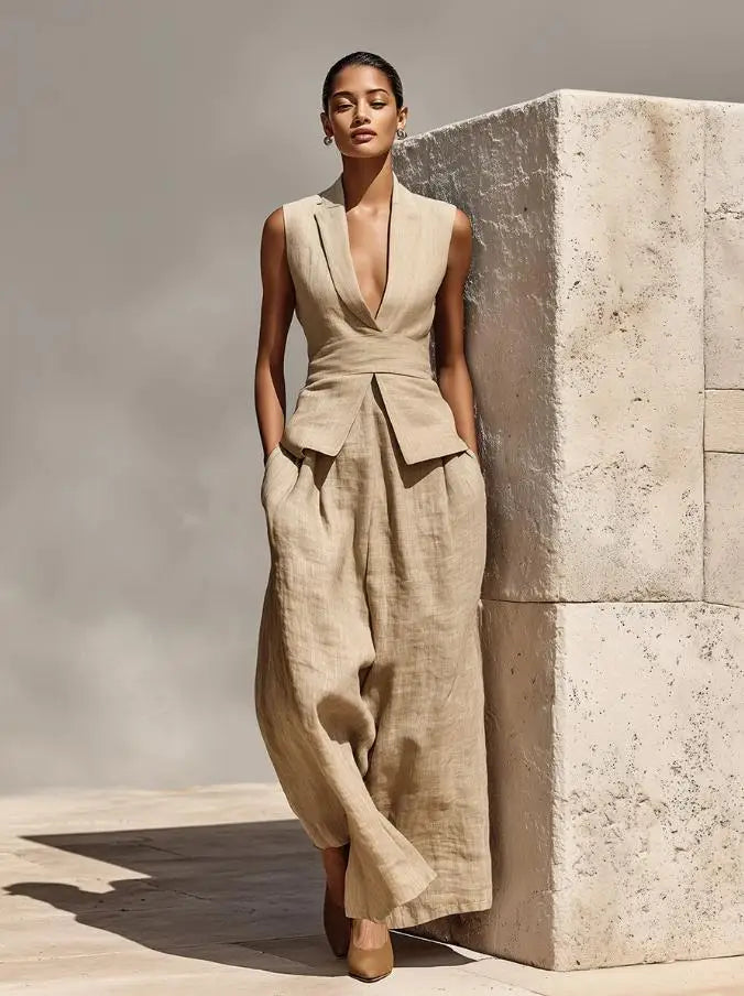 Myla Elegant Tailored Two-Piece Set