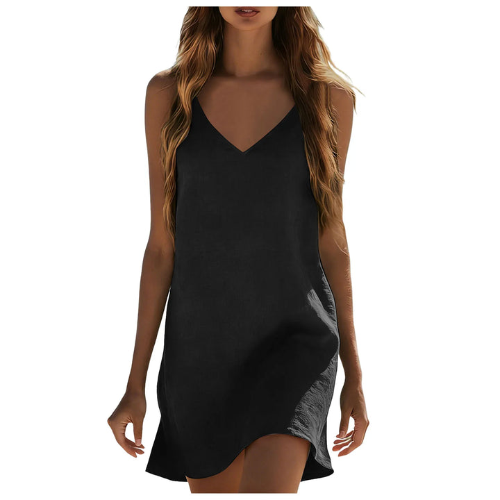 Taliyah Cotton Linen Mini Dress