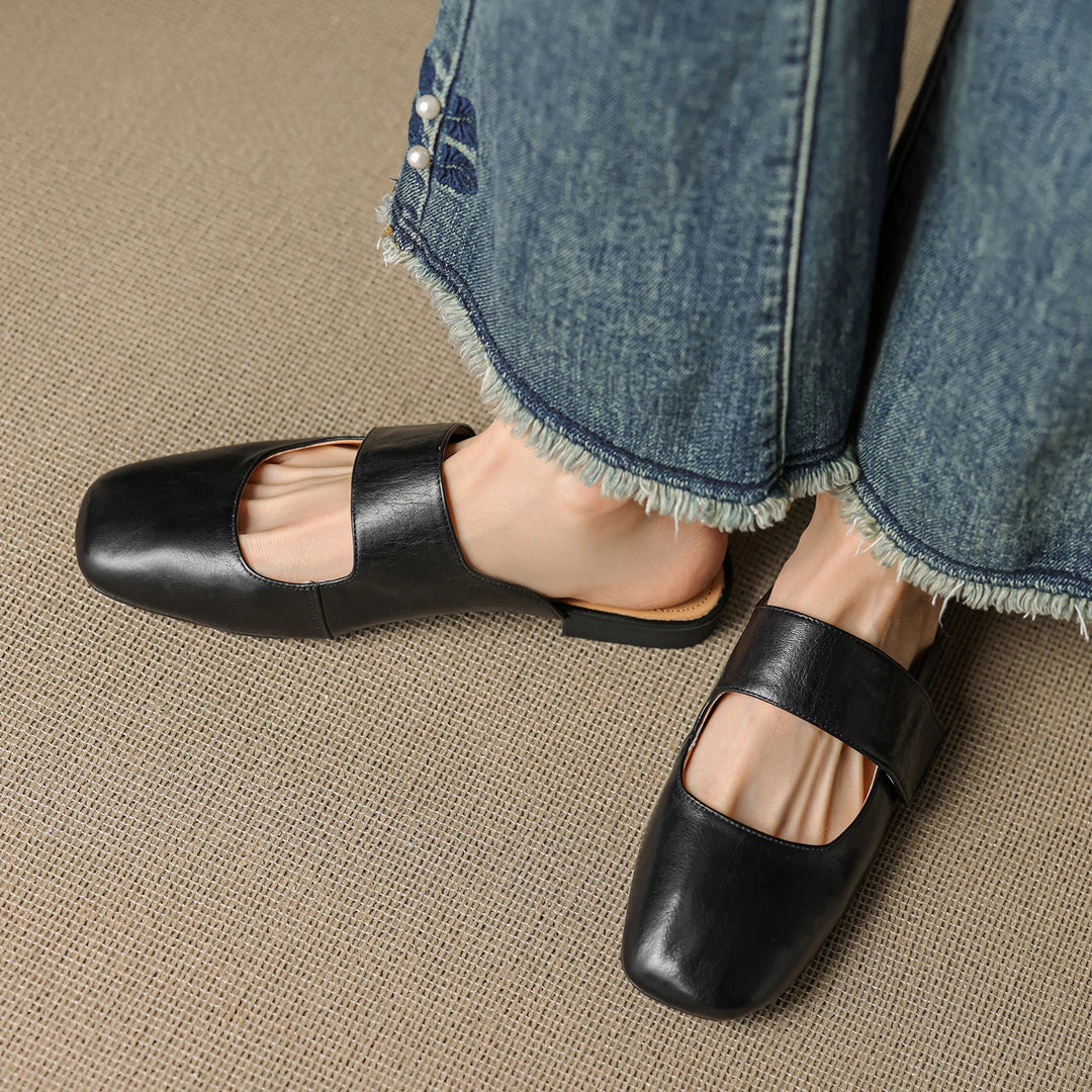 Briar Genuine Leather Flats