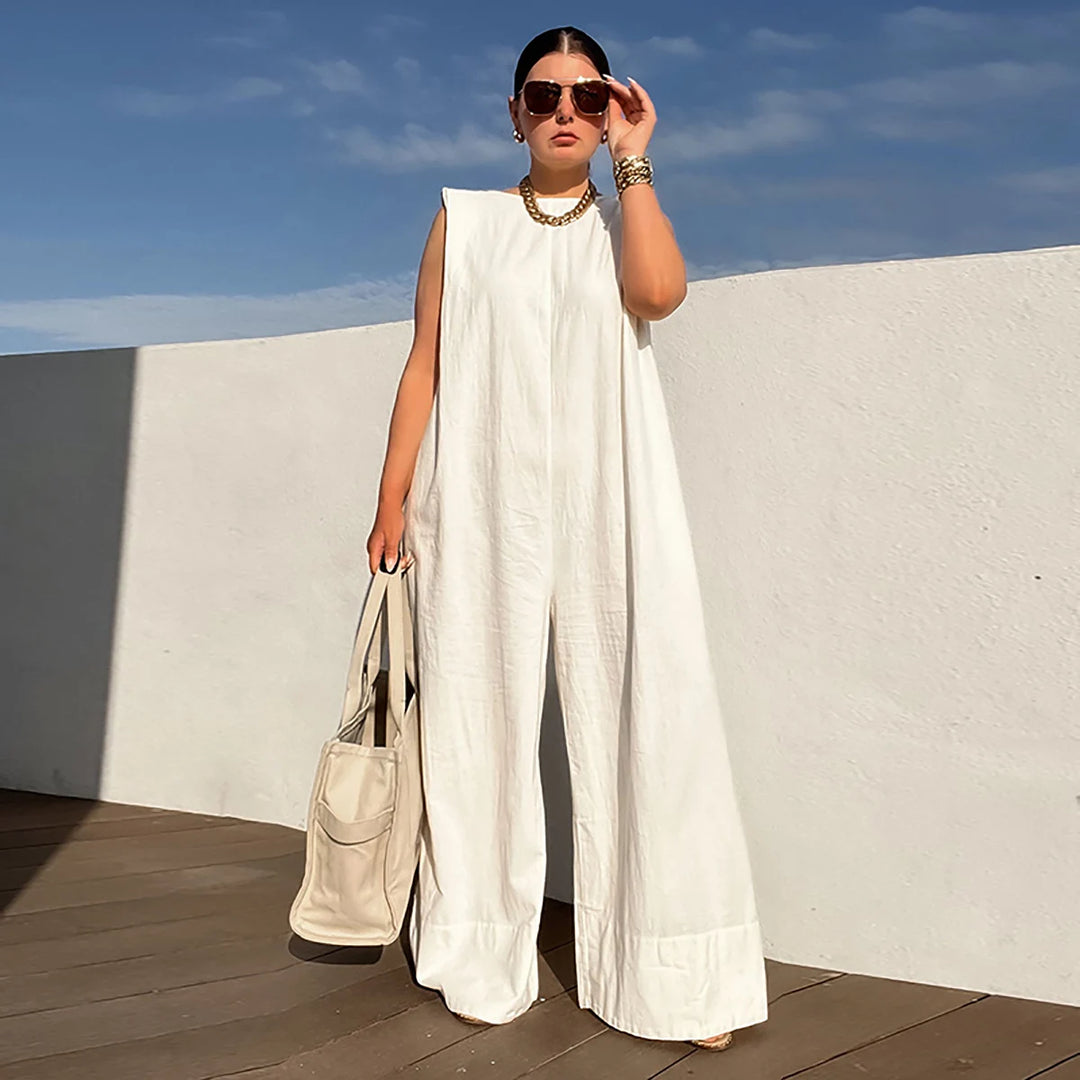 Eliana Relaxed Wide Leg Jumpsuit