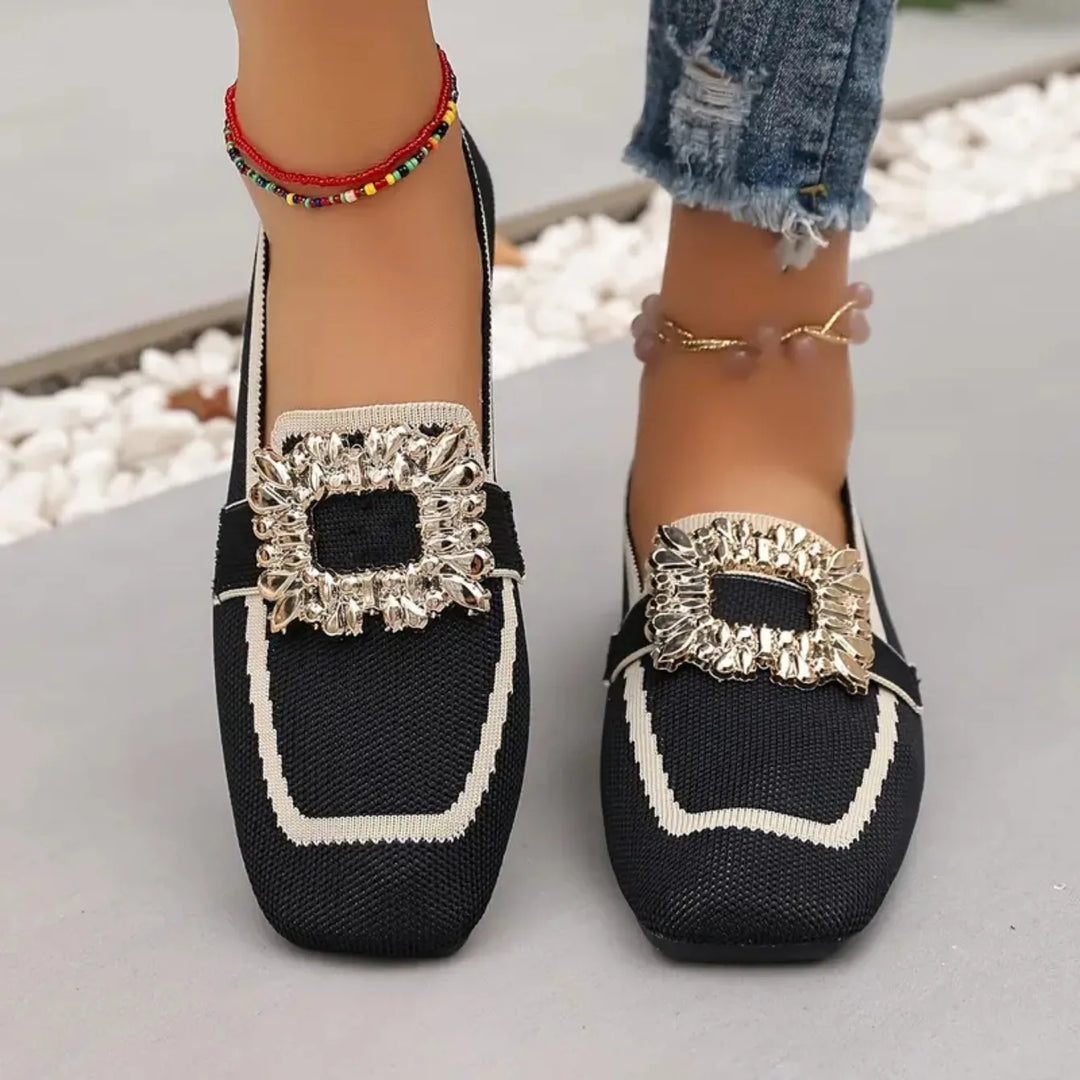 Siena Breathable Knit Slip On Loafers