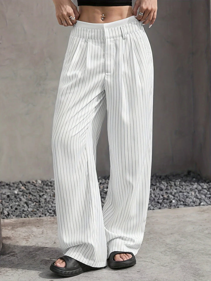 Jolie Classic Striped Pants
