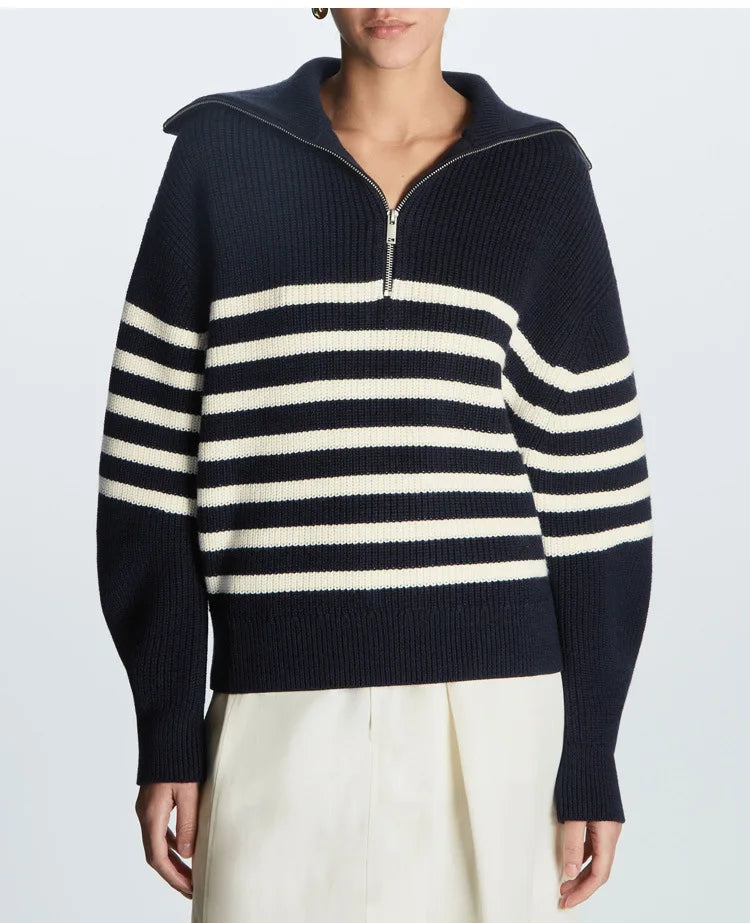 Emery Cozy Comfort Half Zip Sweater