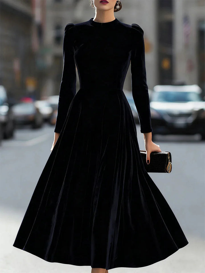 Colette Round Neck Maxi Dress